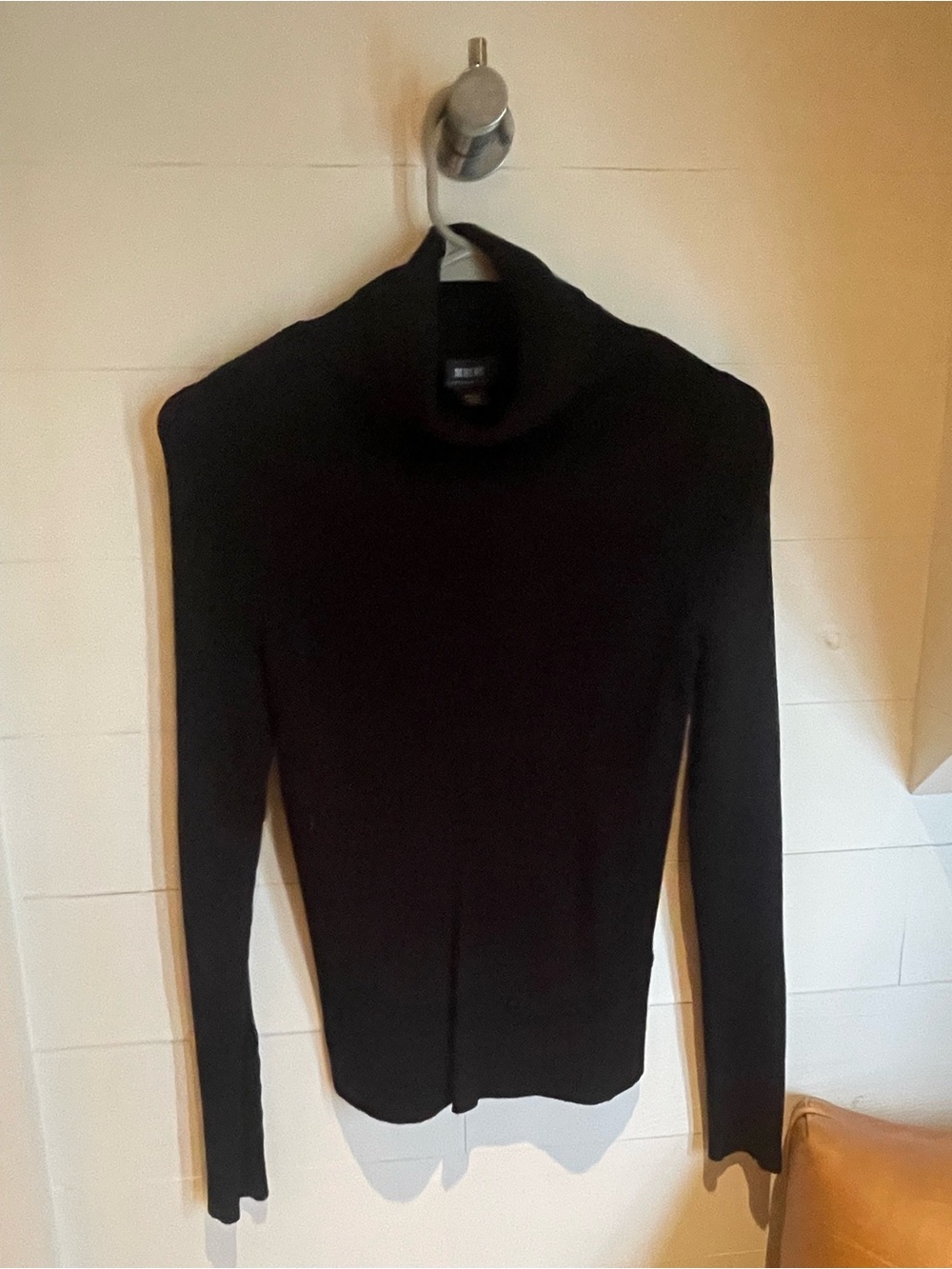 Maeve Black Turtleneck Sweater